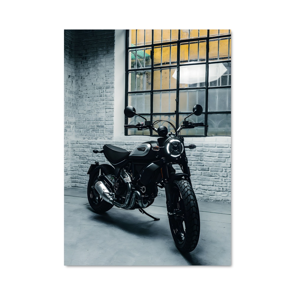 Poster Scrambler icône captivante